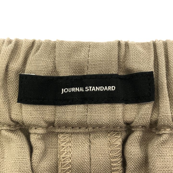 JOURNAL STANDARD リネンタックキュロット 38 ベージュ ジャーナルスタンダード リネンタックキュロット ベージュ34ワイド