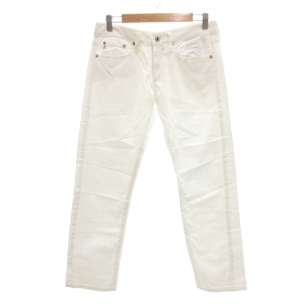 セオリー Theory AG パンツ 27 コットン ストレート ステッチ 白 セオリー Theory AG パンツ 27 コットン ストレート ステッチ 白
