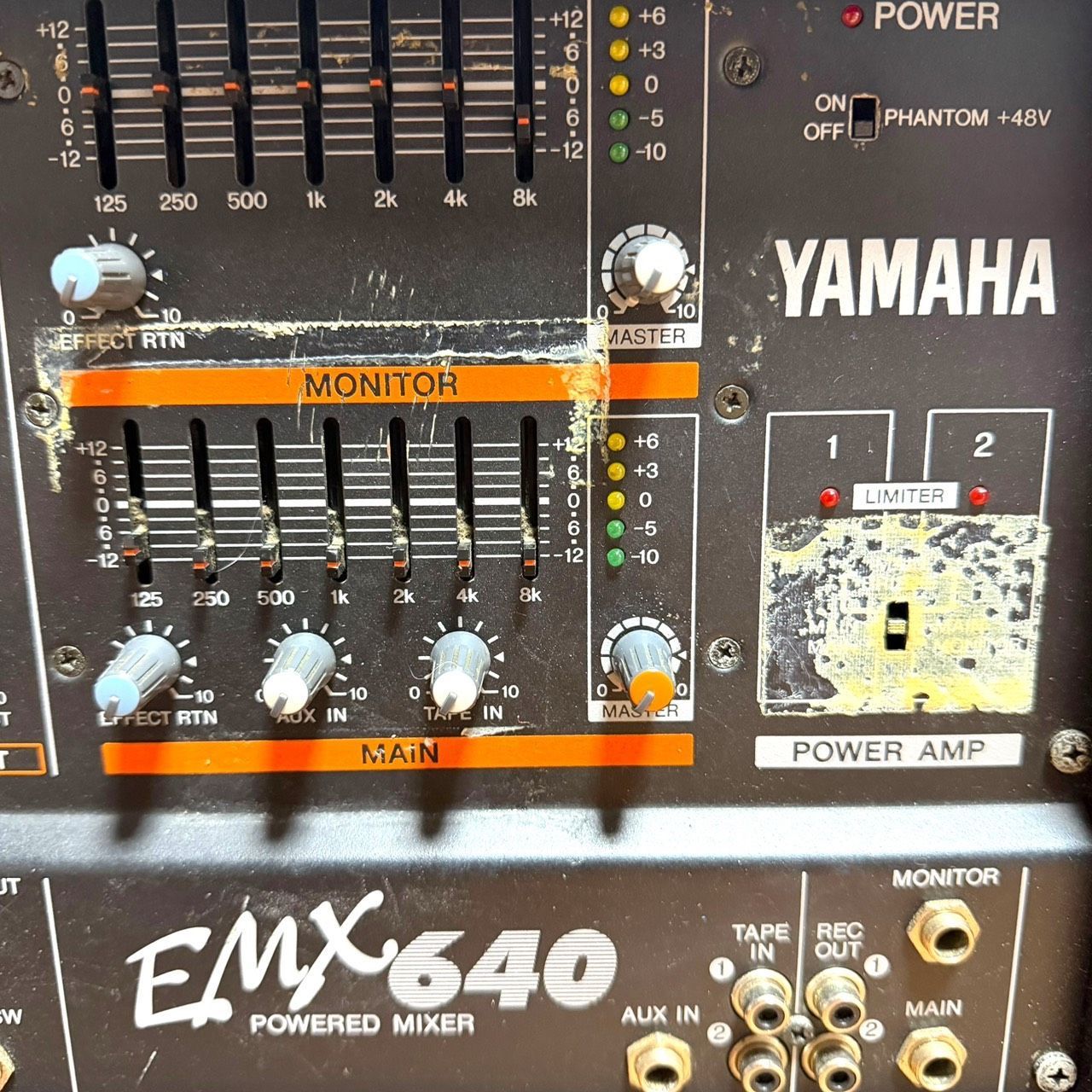 ☆送料無料 YAMAHA ヤマハ EMX640 6ch パワードミキサー - メルカリ