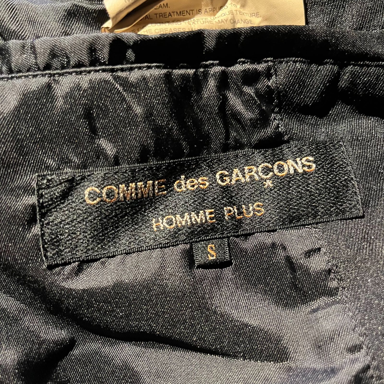 COMME des GARCONS HOMME PLUS 25ss エステル縮絨ジャケット S