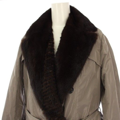 ダーマコレクション dama collection ロングコート ミンクファー