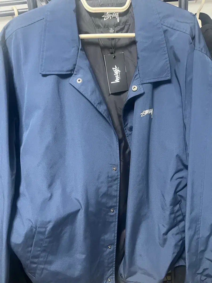 xl STUSSY ステューシー コーチジャケット