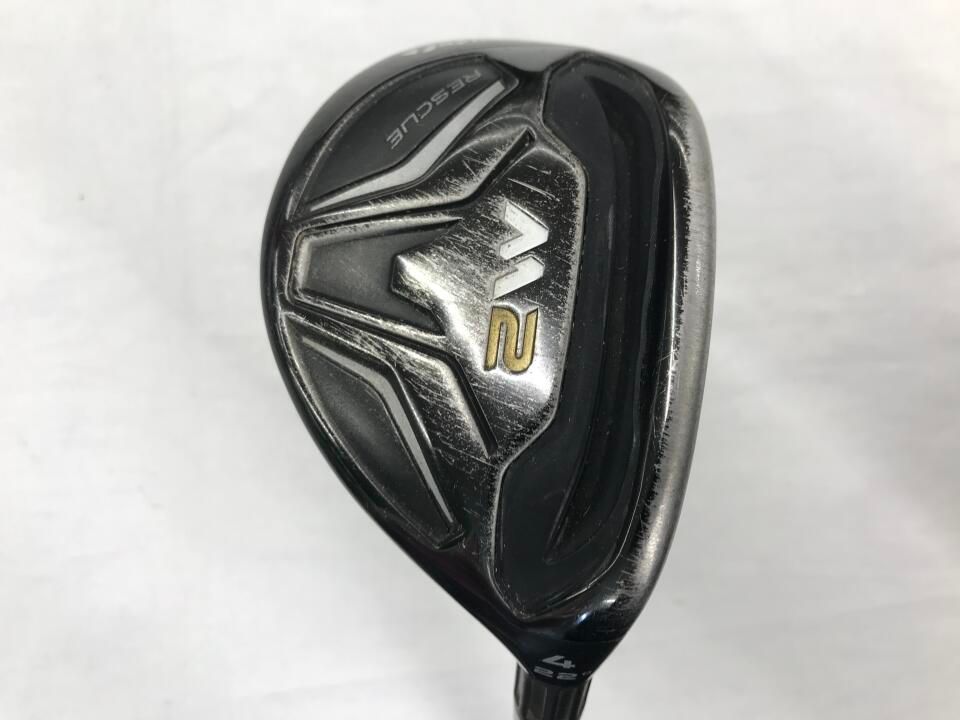 【中古ゴルフクラブ】テーラーメイド　M2　M2 ユーティリティ TM5-216　シャフト：TM5-216 テーラーメイド M2 22度 TM5-216 Rフレックス ユーティリティ 中古