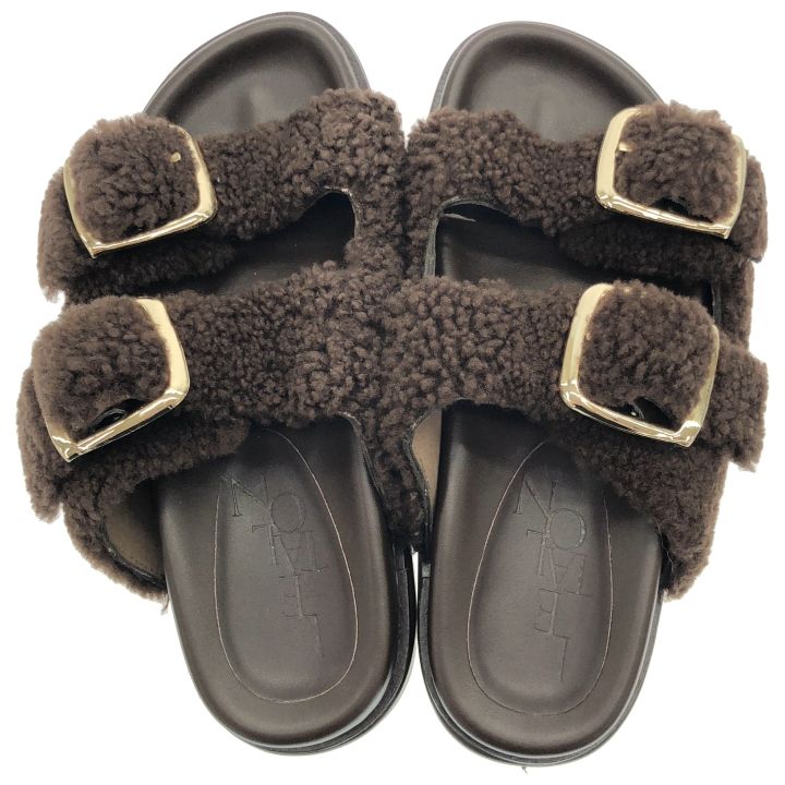 LE TALON (ルタロン) ③ 25174820659230 レザーボアベルトサンダル