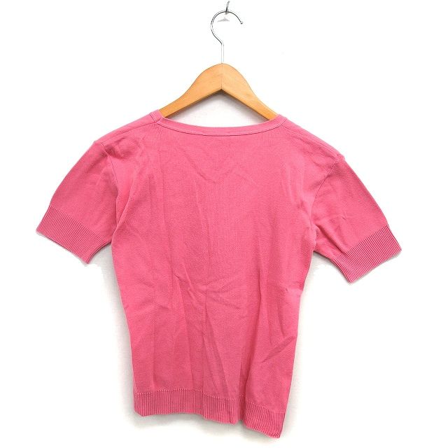 アニエスベー agnes b. Vネック ニット セーター リブ コットン 綿