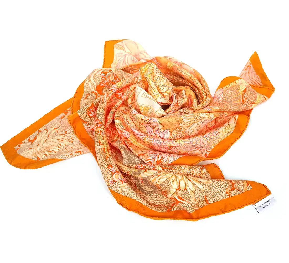 ブランド エルメス フォブール トロピカル スカーフ ♥