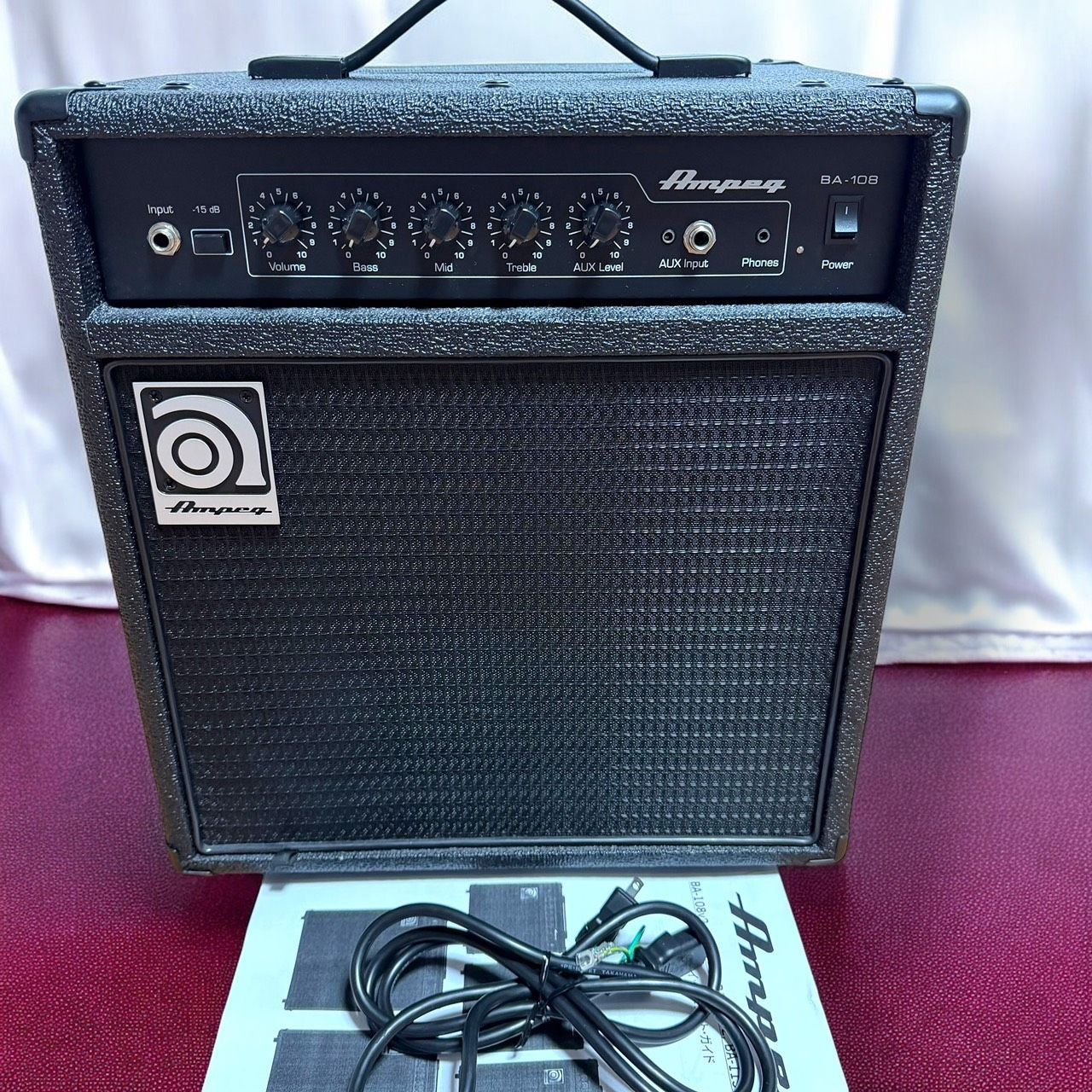 AMPEG ベースアンプコンボ BA-108 V2 Amazon | AMPEG ベースアンプコンボ BA-108 V2 | ベースコンボアンプ
