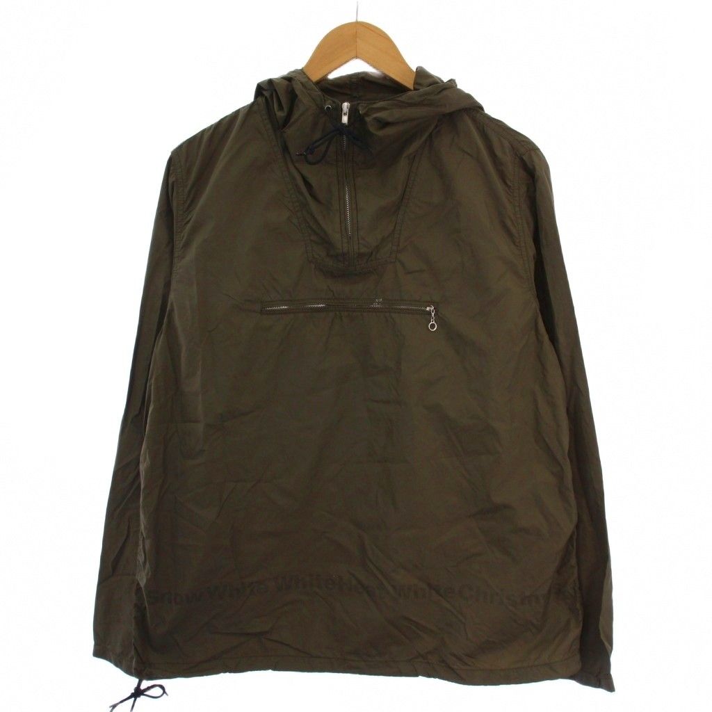 コムデギャルソンシャツ COMME des GARCONS SHIRT パーカー ジャケット ハーフジップ ナイロン M カーキ S 19902 |BM