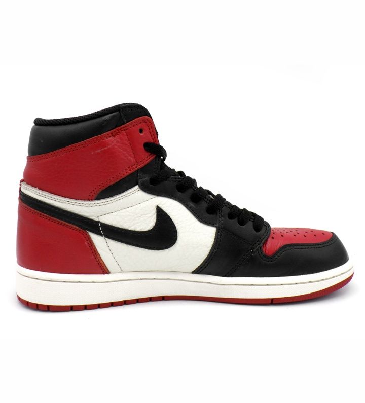 ナイキ NIKE AIR JORDAN 1 RETRO HIGH OG Bred Toe 555088 610 エア ジョーダン レトロ ハイ オージー ブレッド トゥ スニーカー 47192