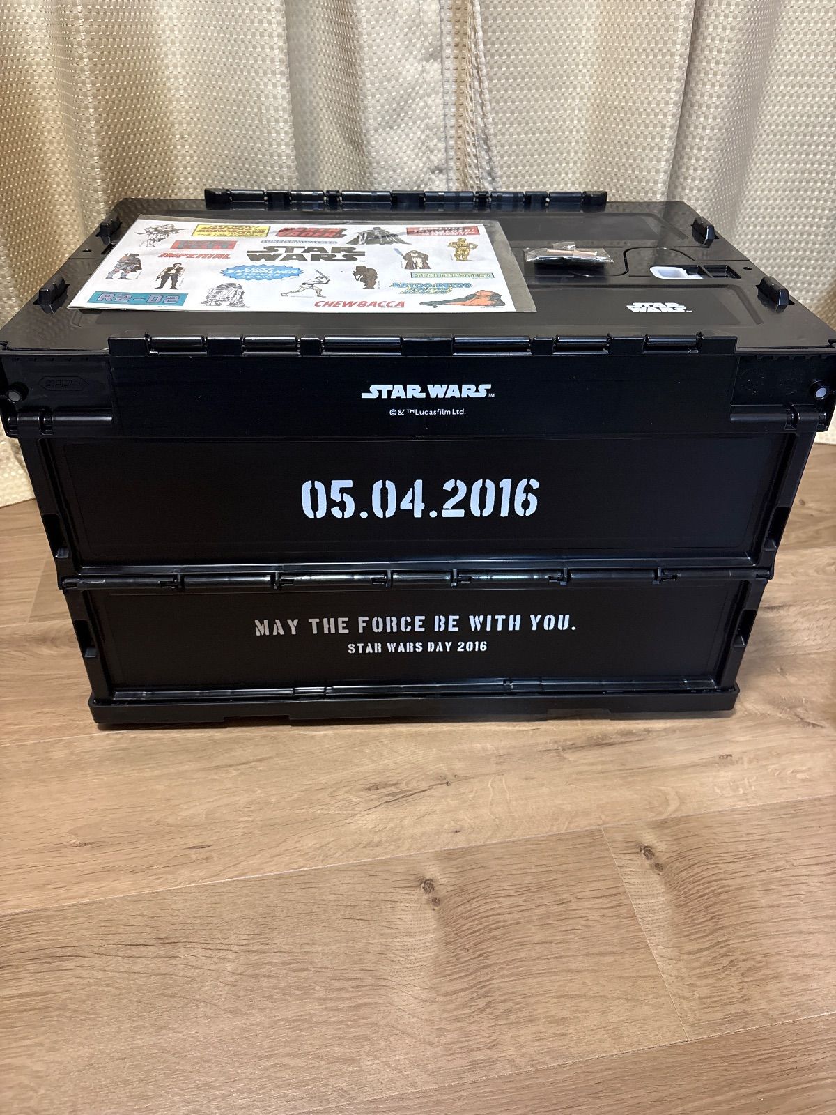 スターウォーズ 折りたたみコンテナBOX 新品、未開封】スターウォーズ