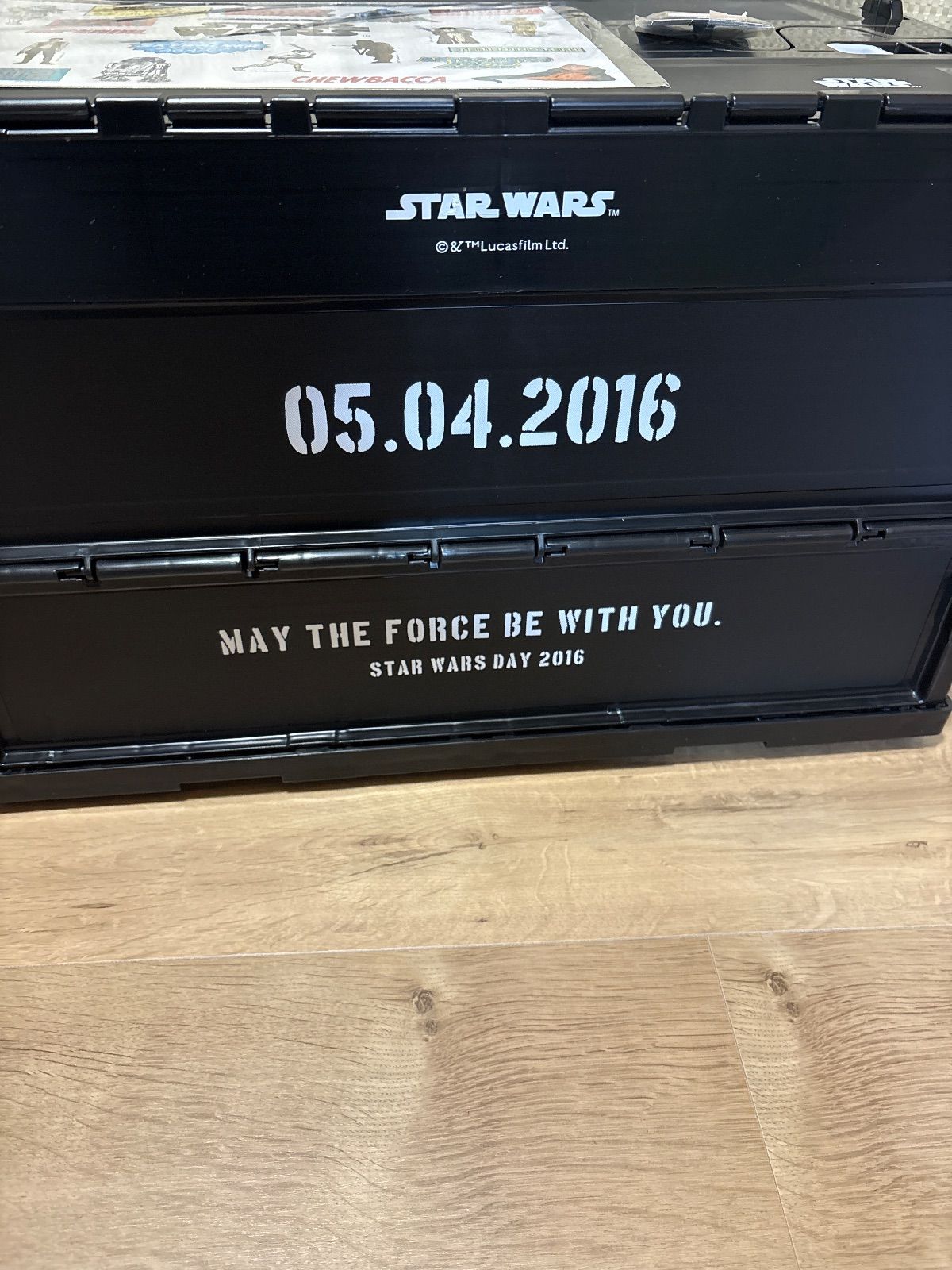 限定モデル】スターウォーズ コンテナBOX 折りたたみコンテナ 帝国軍