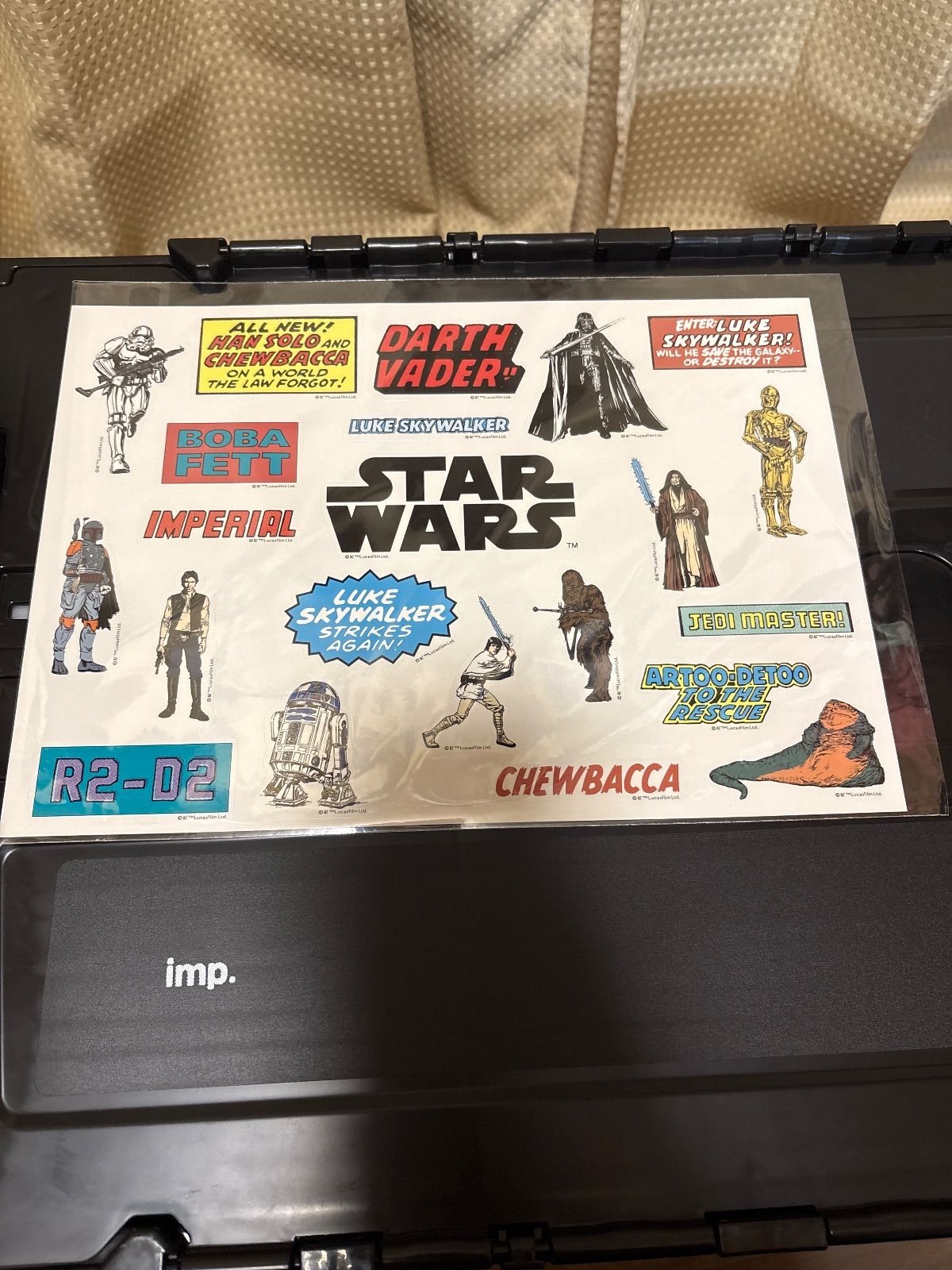 限定モデル】スターウォーズ コンテナBOX 折りたたみコンテナ 帝国軍