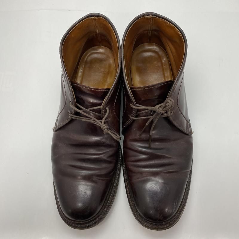 ALDEN コードバン チャッカブーツ サイズ9 27 cm前後 茶 オールデン 91