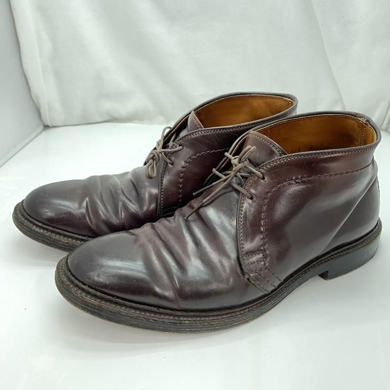 ALDEN コードバン チャッカブーツ サイズ9 27 cm前後 茶 オールデン 91