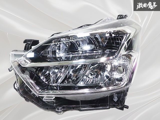 点灯OK 破損無し ダイハツ LA 350 S 360 ミライース 後期 LED ヘッドライト ヘッドランプ 左 左側 助手席 KOITO 100-69042