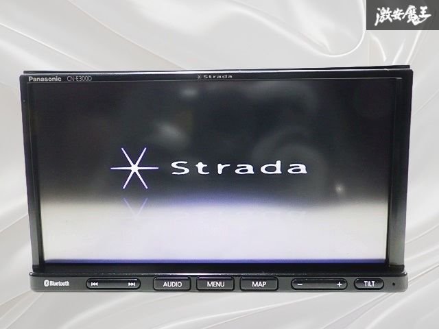 保証付 Panasonic パナソニック ストラーダ メモリーナビ カーナビ ナビ CD ワンセグ Bluetooth 2017年地図 CN-E 300 D