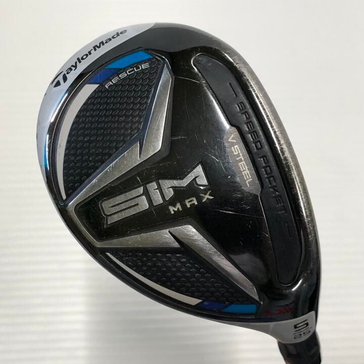 テーラーメイド 訳あり SIM MAX 25度 TENSEI BLUE TM 60 Rフレックス ユーティリティ