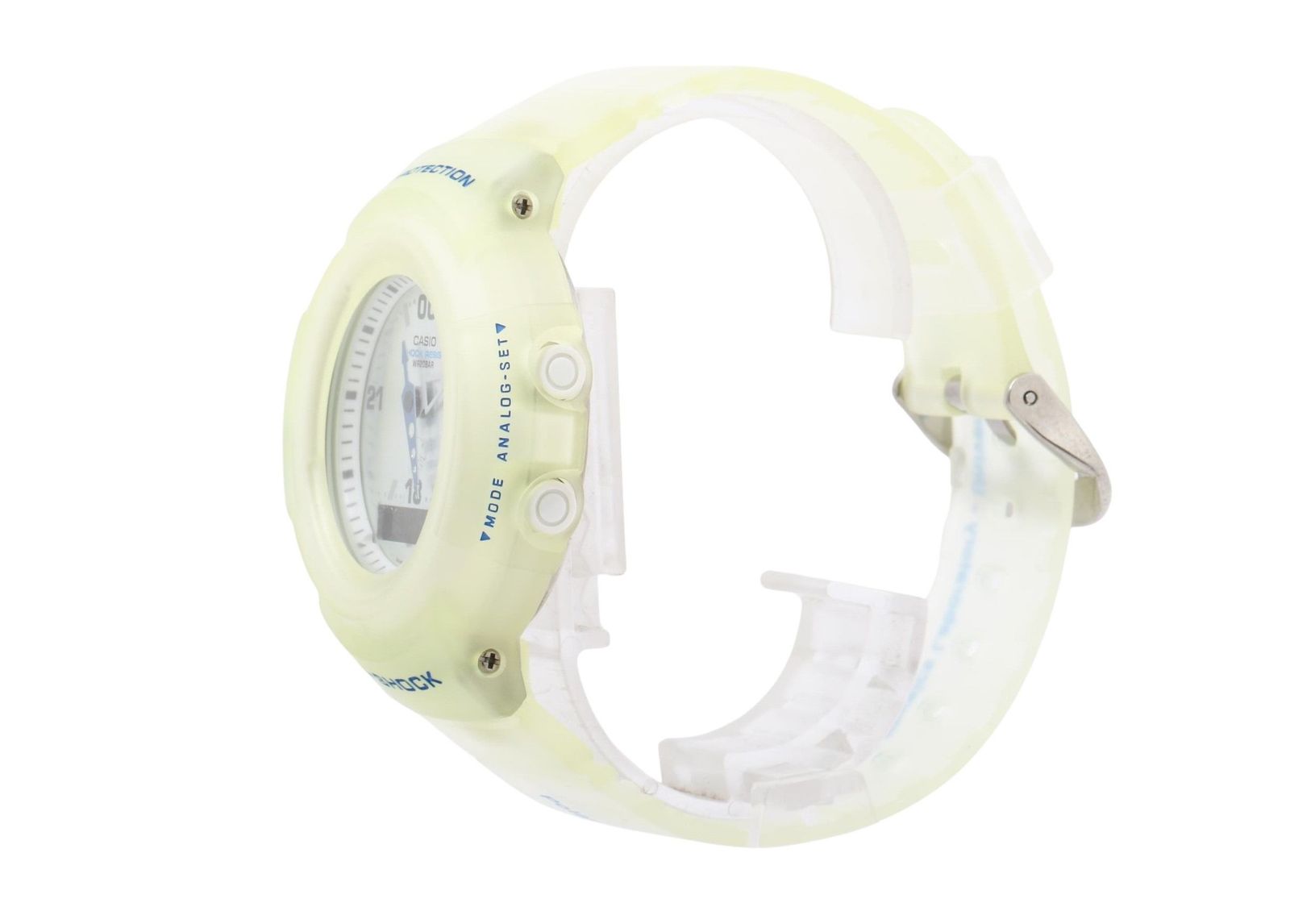 CASIO カシオ 時計 GSHOCK クリア 樹脂 メンズ アナデジ