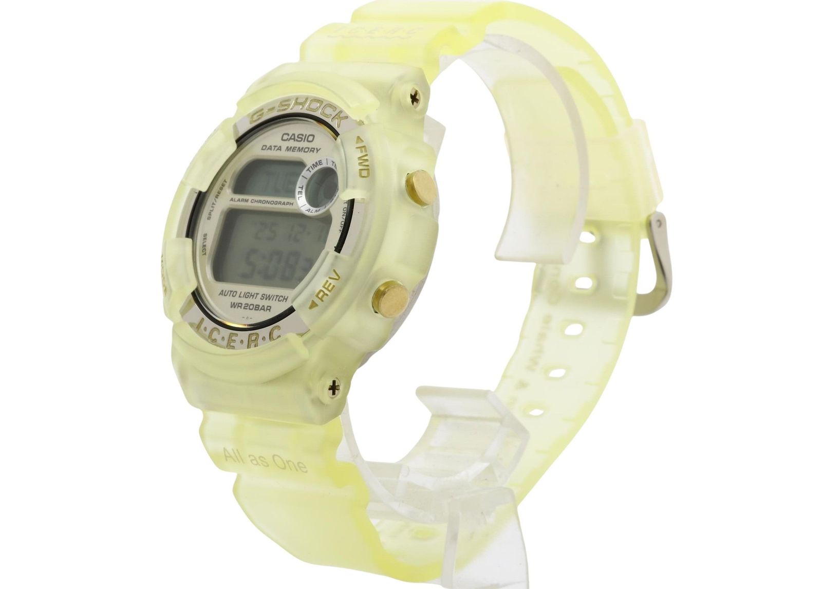CASIO カシオ 時計 GSHOCK 第7回国際イルカ クジラ会議記念モデル クリア 樹脂 メンズ デジタル イルクジ