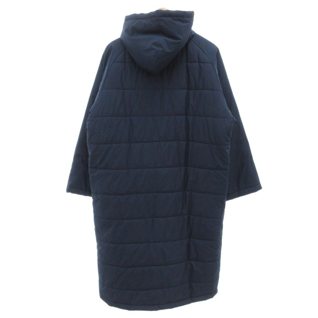 未使用級✨ミズノ【XL】N-XTロングベンチコート　ロゴプリント フードネイビー 楽天市場】ミズノ ベンチコート（カラーネイビー）（スポーツウェア