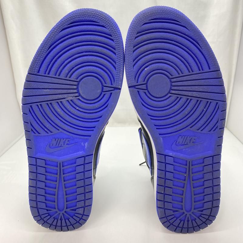  NIKE AIR JORDAN 1 MID BLACK|BLUE サイズ28 cm 554724-068 91 その他 靴