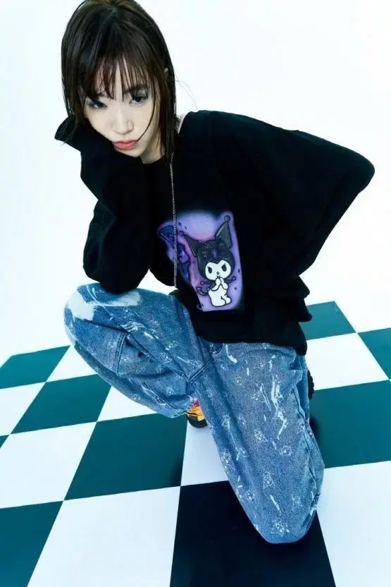 NASTY FANCY CLUB クロミ コラボ デニムパンツ M