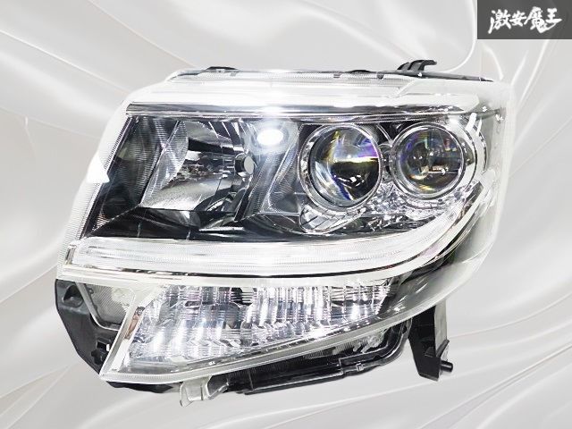 破損無し ダイハツ LA 600 S 610 タント カスタム LED ヘッドライト ヘッドランプ 左 左側 助手席 打刻 XZ KOITO 100-51392
