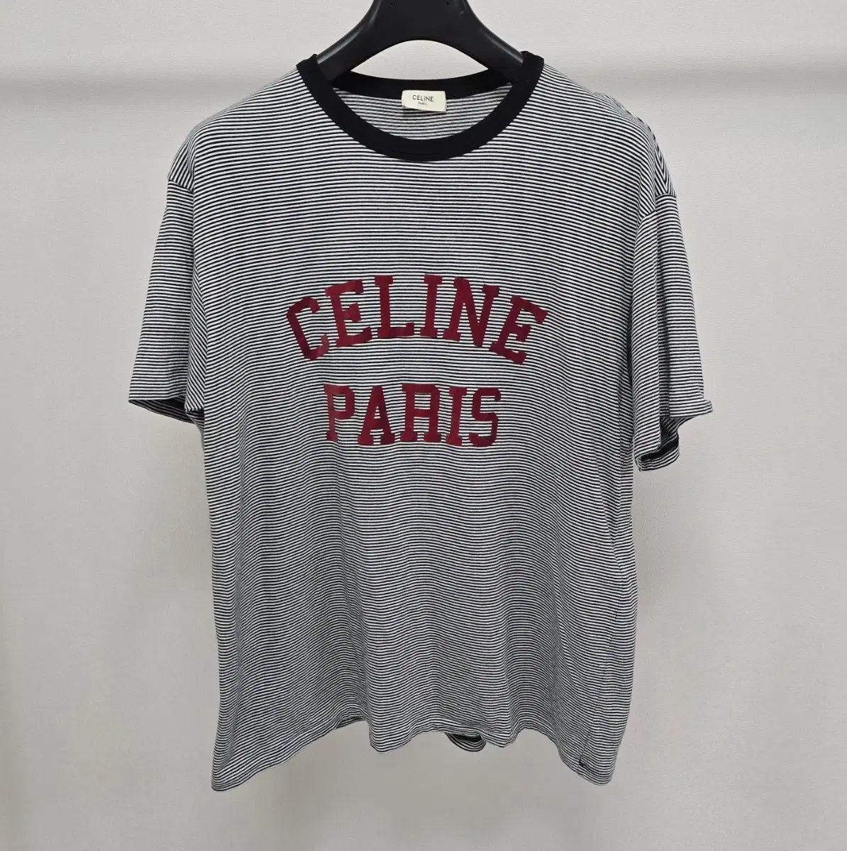 Celine セリーヌ ロゴ 半袖 Tシャツ Lサイズ 105