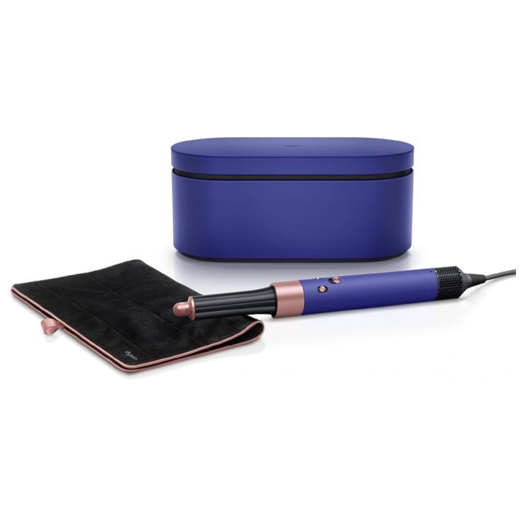 展示品 Dyson Airwrap マルチスタイラー Complete 収納ポーチ付きHS 05 COMP VBR SP ビンカブルー ロゼ