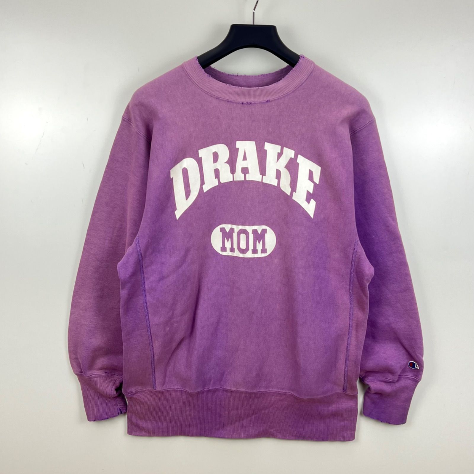 champion 90s USA vintage REVERSE WEAVE fade purple DRAKE