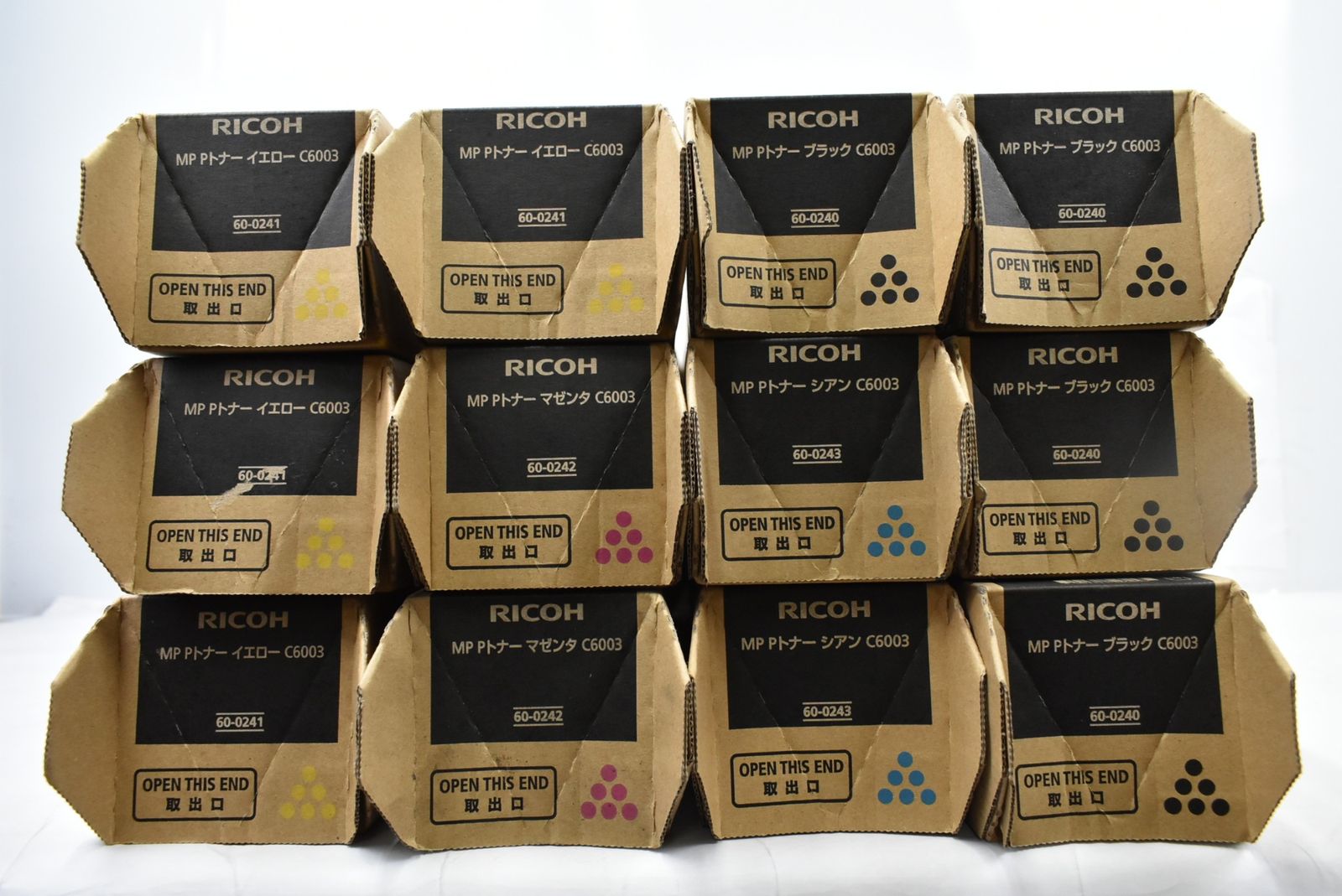 RICOH トナー　C6003 4色セット MPトナー C6003 4色セット | トナー買取エコプライス