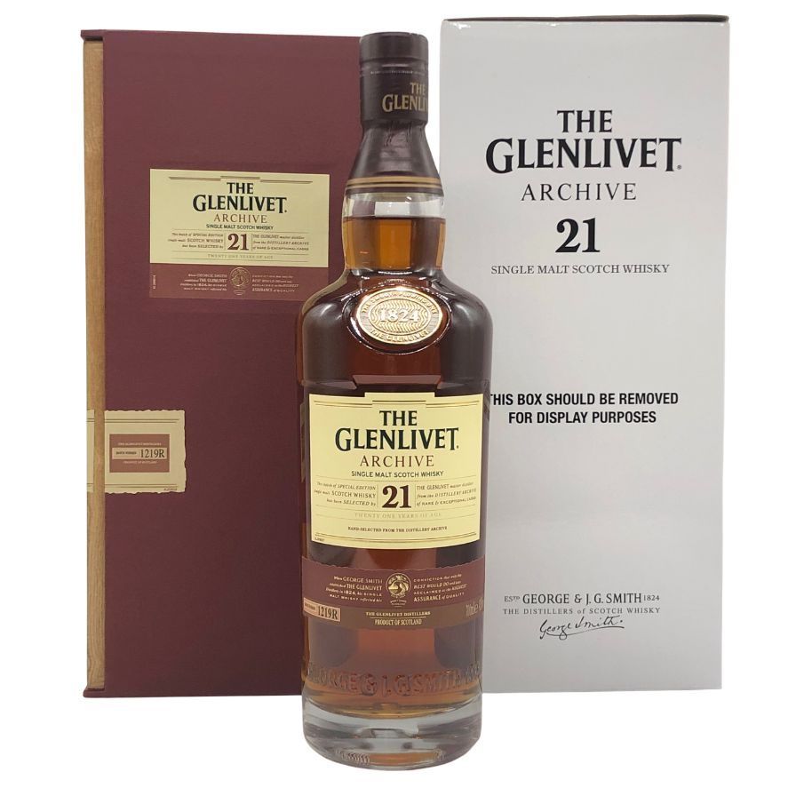 グレンリベット アーカイブ 21年 ザ グレンリベット アーカイブ 21年 700ml 43% 未開栓 - メルカリ