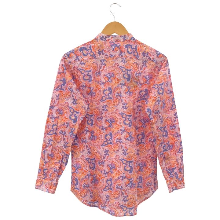 ETRO (エトロ) □ ⑤ 総柄シャツ レディース ピンク 38 - メルカリ