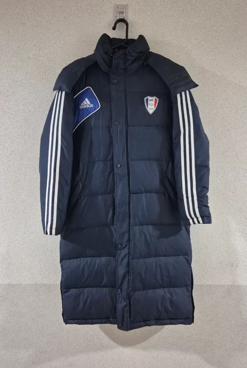 アディダス 水原三星ブルーウィングス ダックダウンロングダウンジャケット