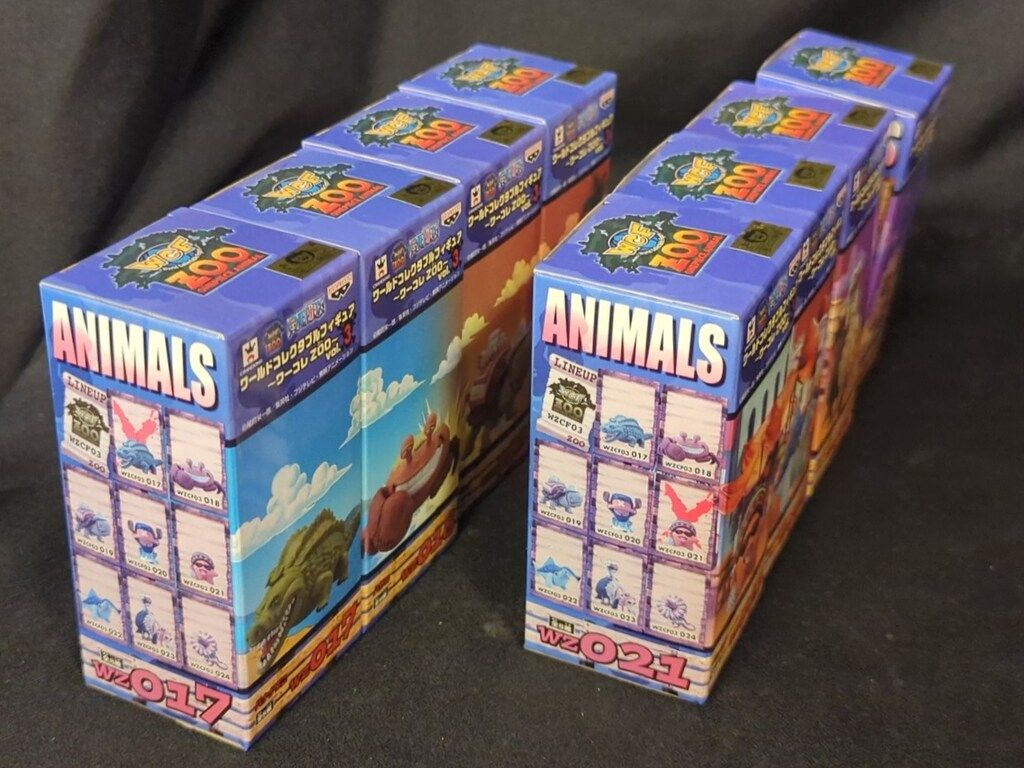  バンプレスト WCF ワンピース ZOO vol 3 全8種セット その他 キャラクター玩具