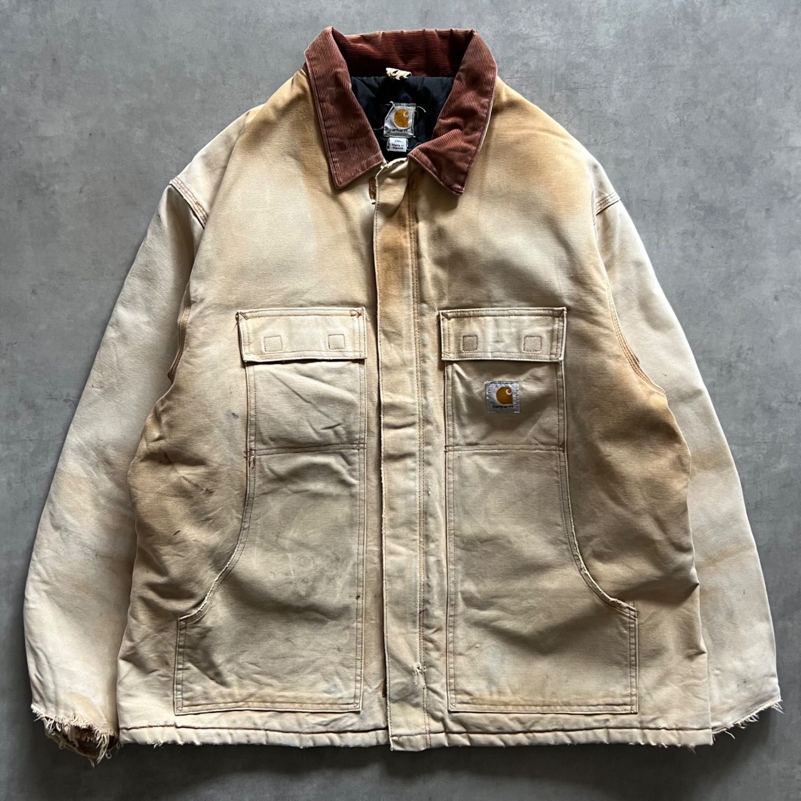 グッドフェード！雰囲気抜群 Carhartt カーハート トラディショナルコート グッドフェード！雰囲気抜群 Carhartt カーハート トラディショナル