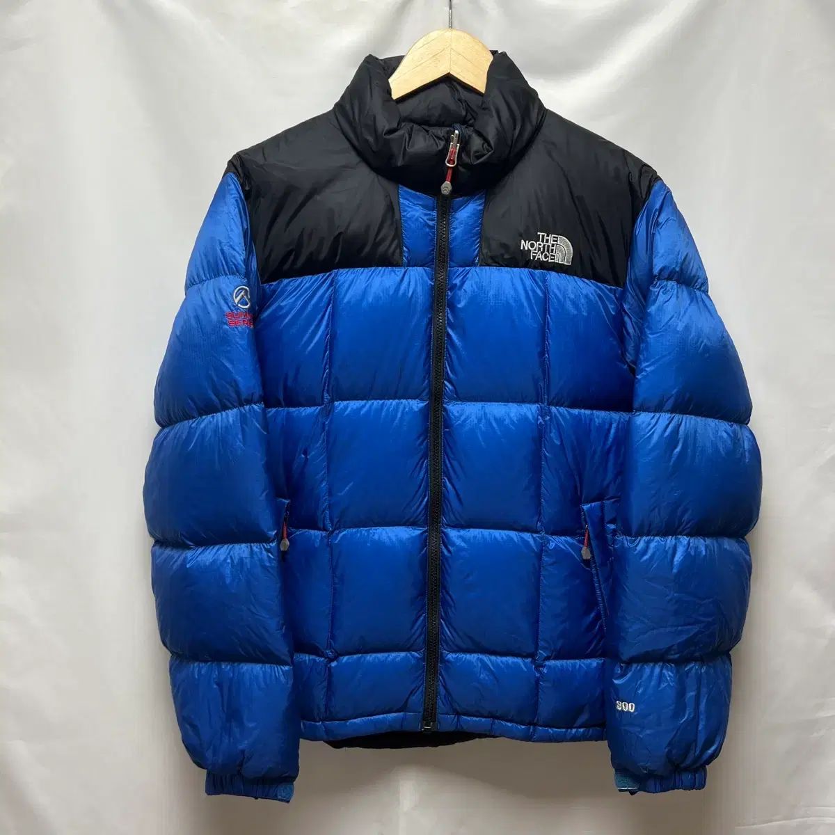 |M THE NORTH FACE ザノースフェイス 800 ローツェ グースダウン ブルー サミット ダウン