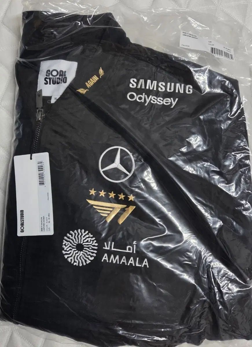 25 T 1 League of Legends World Championship ジャケット XL FAKER マーキング