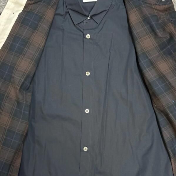 参考上代59400円 未使用 stein(ssstein) OVERSIZED LAYERED FLANNEL