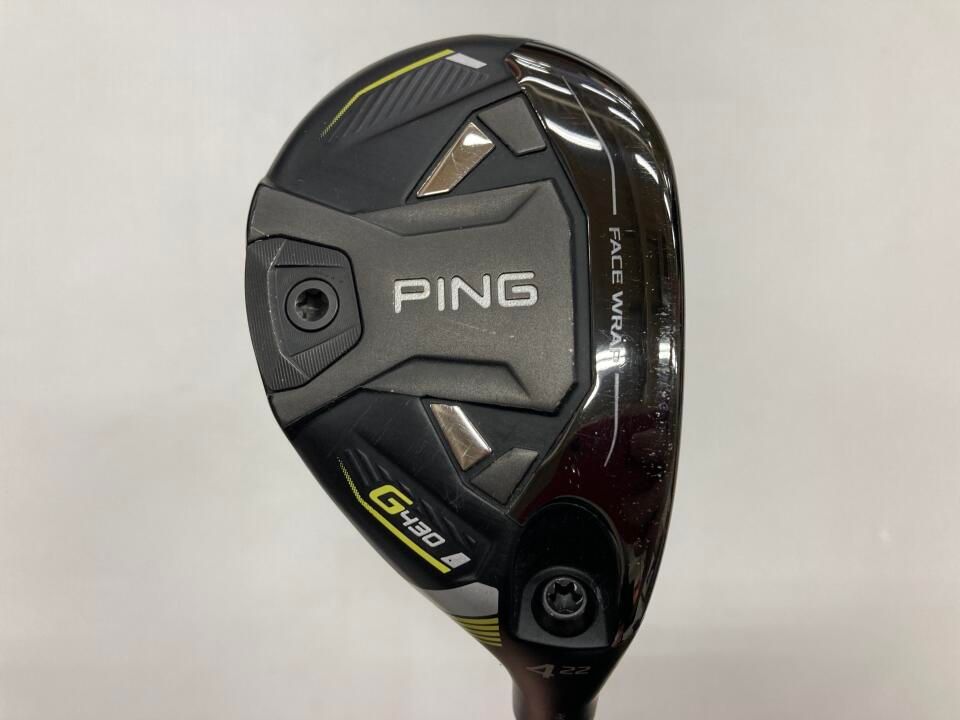 ピン G 430 22度 ALTA J CB BLACK Sフレックス ユーティリティ