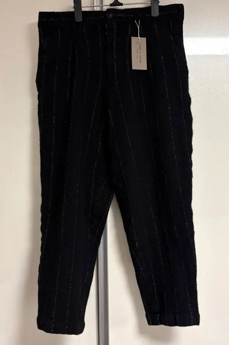 コム デ ギャルソン オム プリュス | 25 AW 圧縮ウール パンツ L