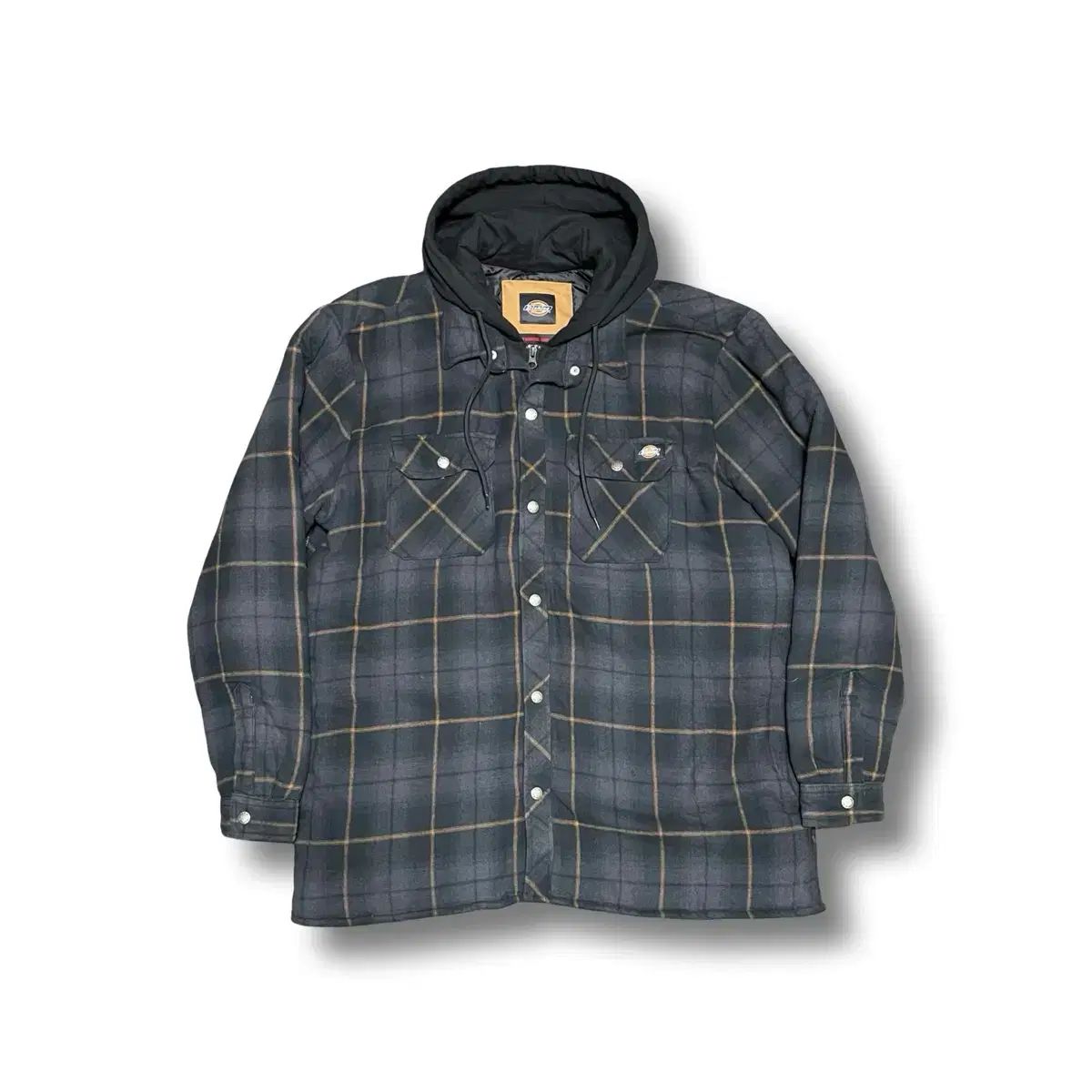 XL ディッキーズ ヴィンテージ フランネル チェック フード ジャケット