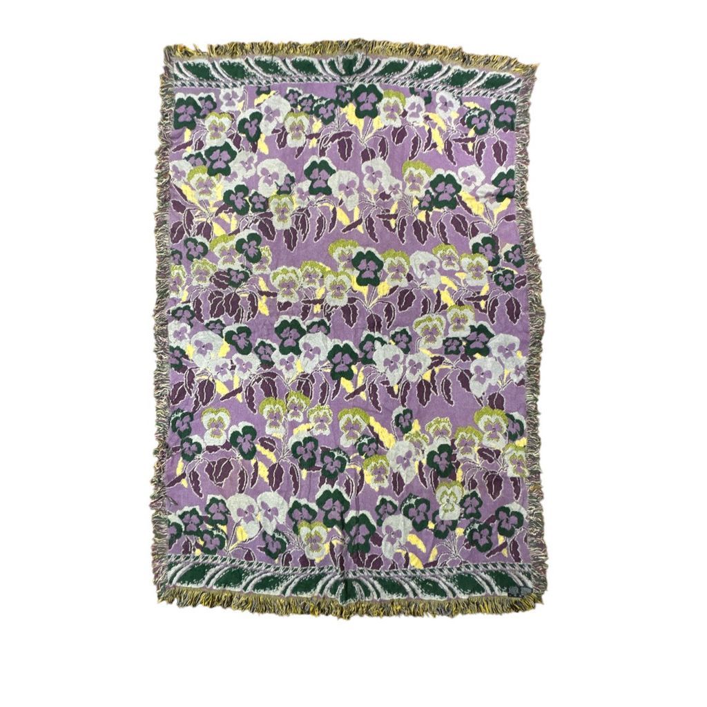 vintageラグ ブランケット マルチカバー タペストリー USA製 MADE IN