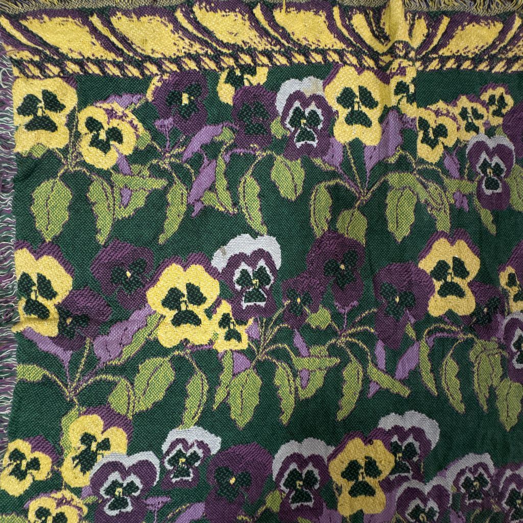 【大判！】80s USA ブランケット ヴィンテージラグ　タペストリー 大判！】80s USA ブランケット ヴィンテージラグ タペストリー 大判