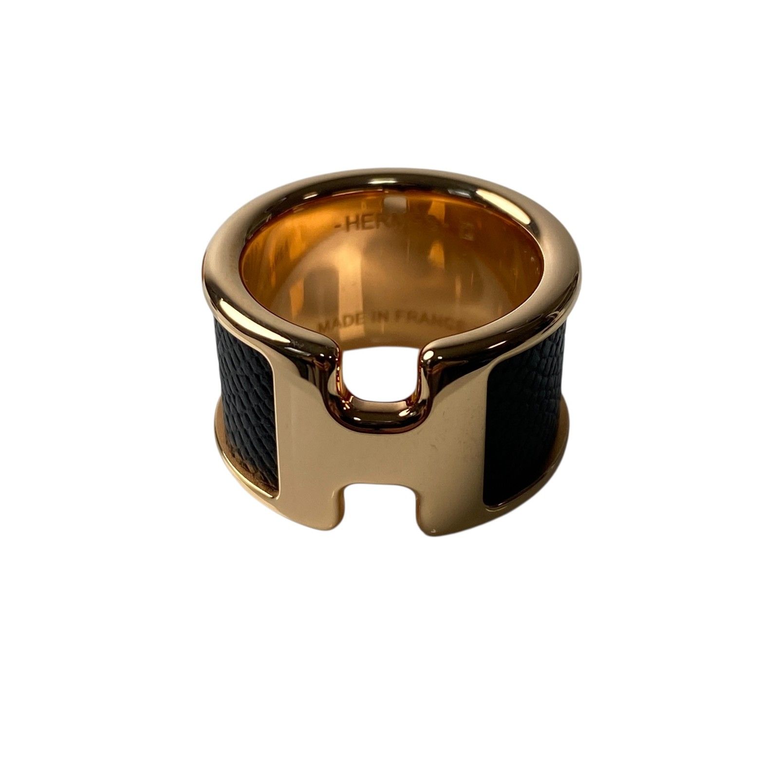 ♥ エルメス HERMES レディース オランプリング GM S PG金具 ヴォーマダム 13号