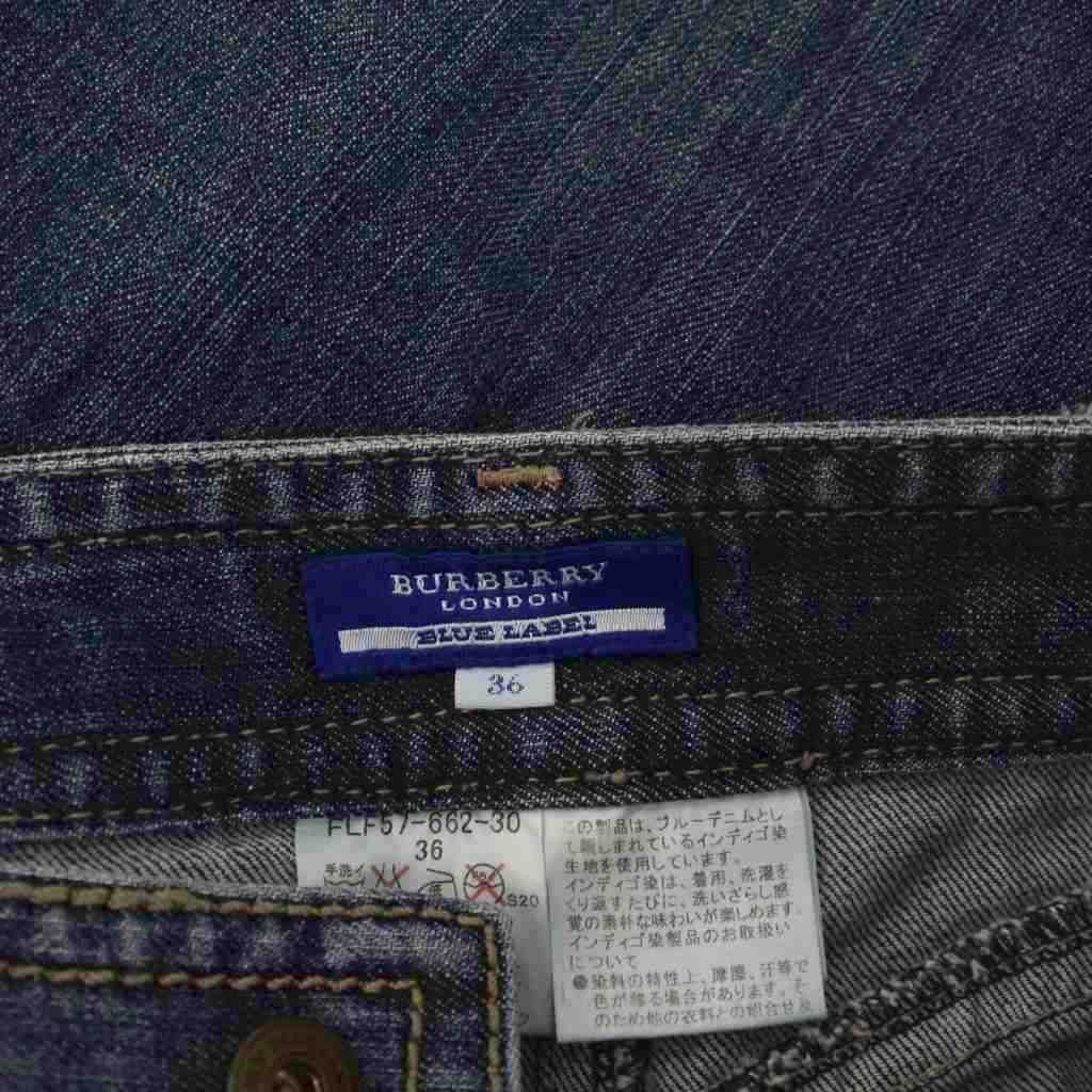 バーバリーブルーレーベル BURBERRY BLUE LABEL デニム スカート