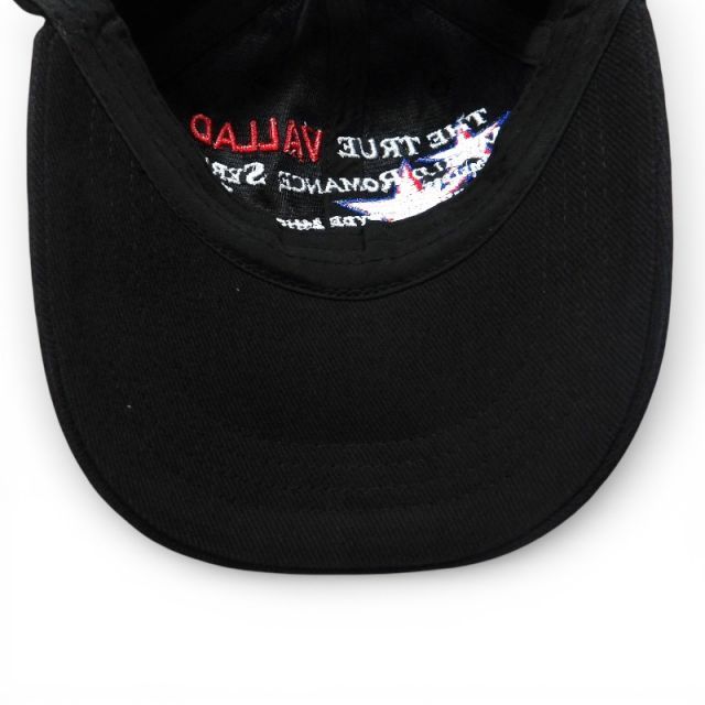 VALLAD LOGO CAP WORLD ROMANCE SERIES BLACK バラッド ロゴ キャップ