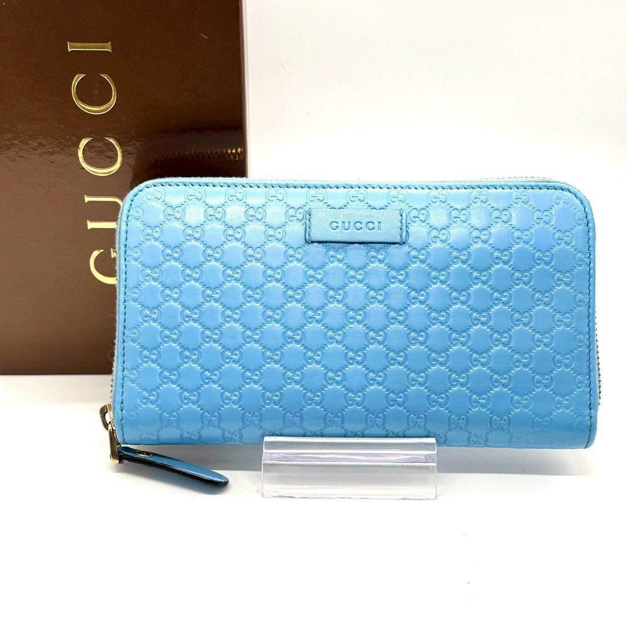 ラウンドファスナー カーフレザー