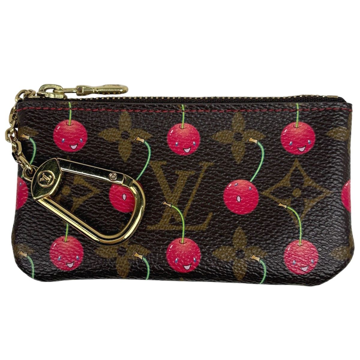ルイ・ヴィトン Louis Vuitton ポシェット クレ 村上隆 小銭入れ 