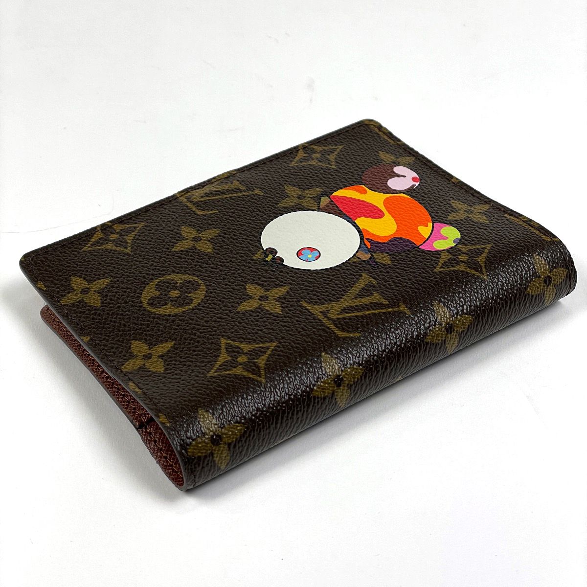 ルイ ヴィトン Louis Vuitton アジェンダ PM 村上隆 手帳カバー システム手帳 手帳 ブックカバー モノグラムパンダ ブラウン R 20011 レディース